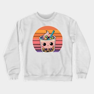 Kawaii Boba tea Crewneck Sweatshirt